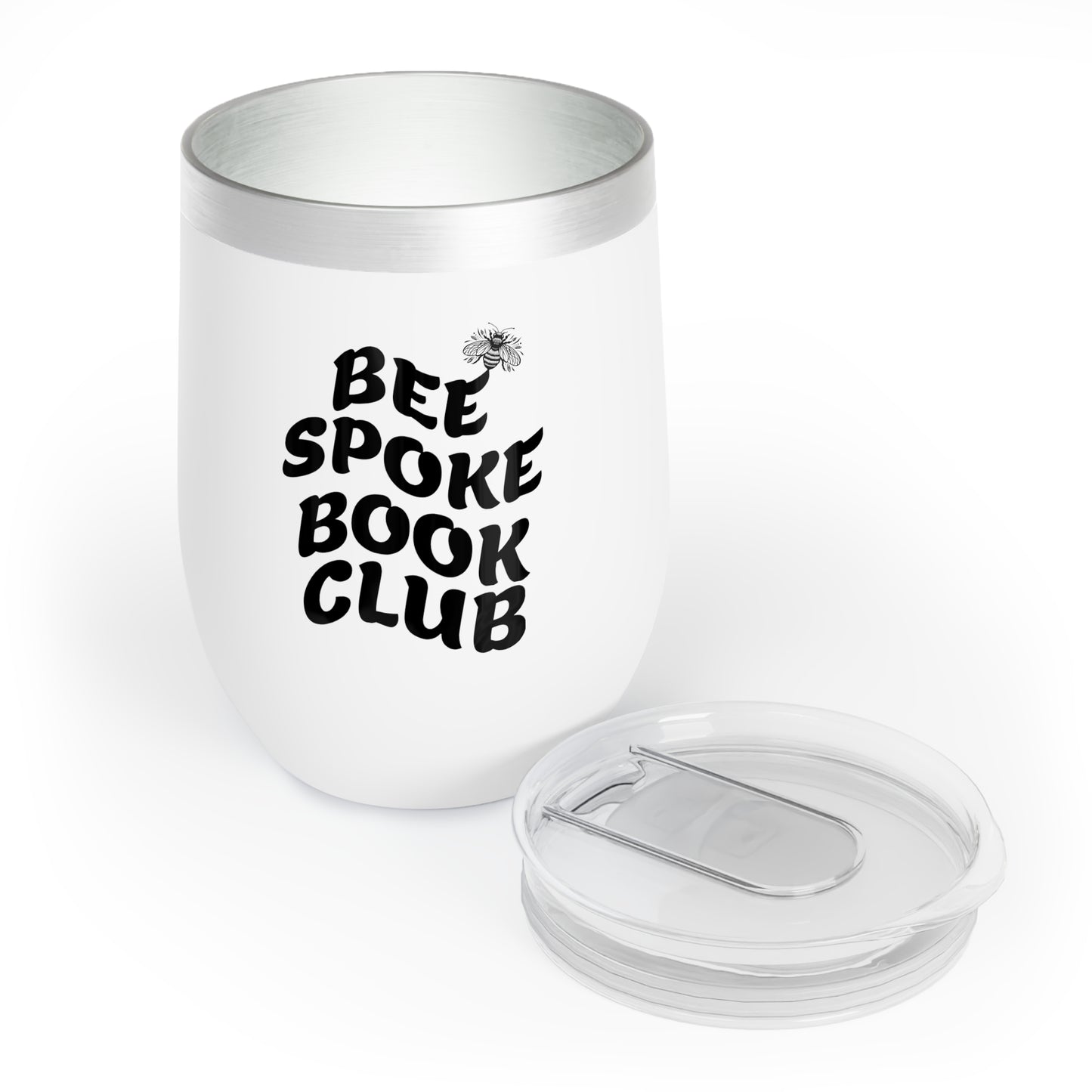 Wine Tumbler (Black/White)
