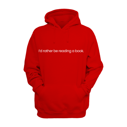 I'd rather be reading... Heavyweight Hoodie