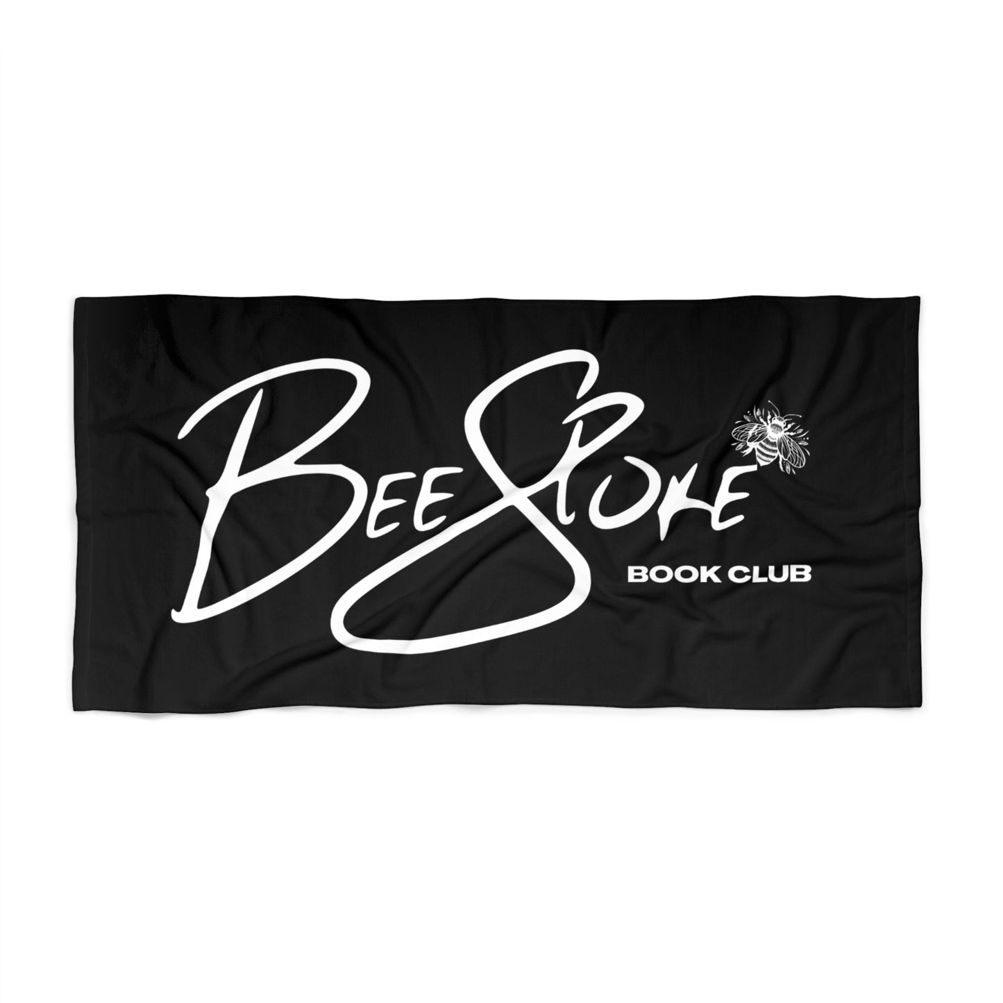 BeeSpoke Beach Towel (Black)