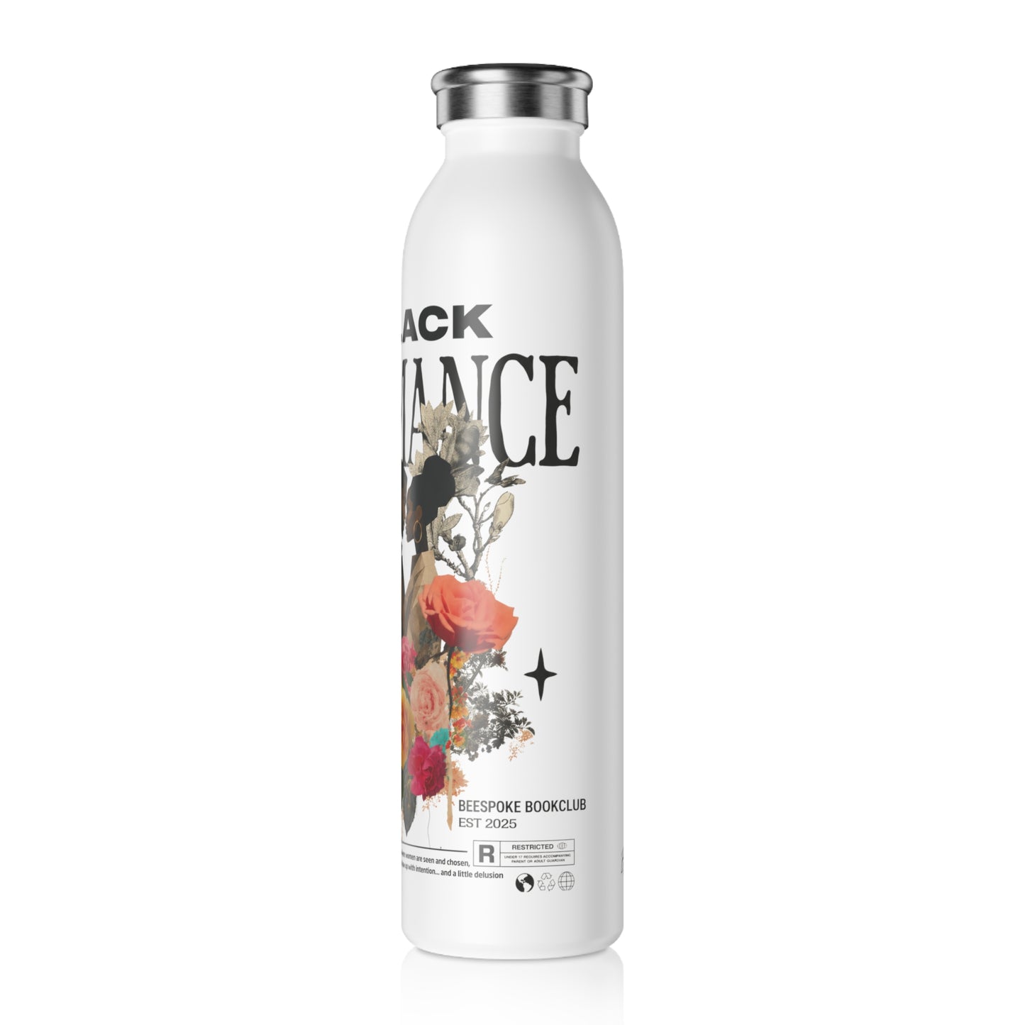 “Black Romance” Water Bottle