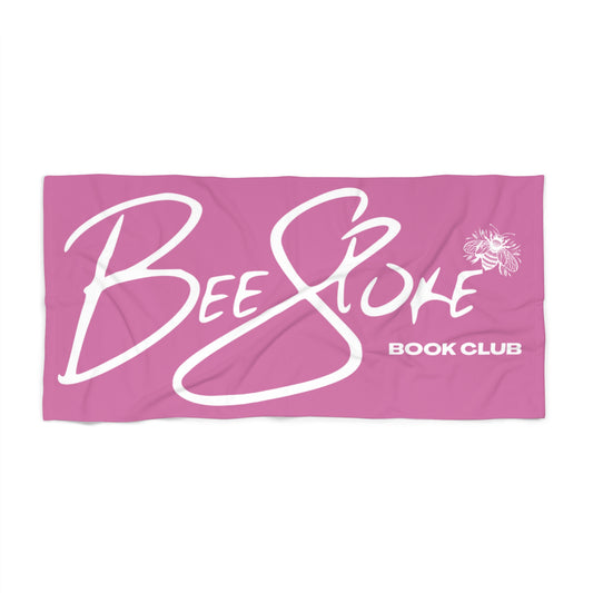BeeSpoke Beach Towel (Pink)
