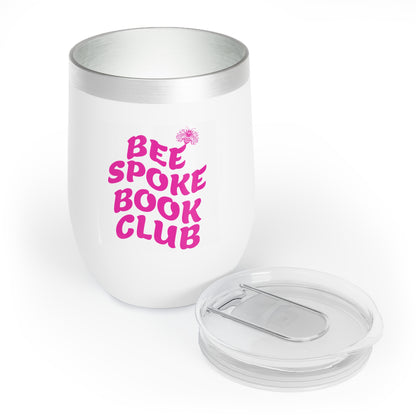 Wine Tumbler (Pink/White)