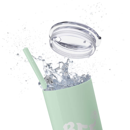 Skinny Tumbler with Straw