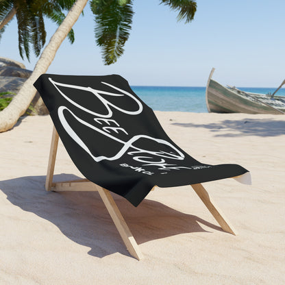 BeeSpoke Beach Towel (Black)