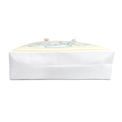 Striped Weekender Beach Tote