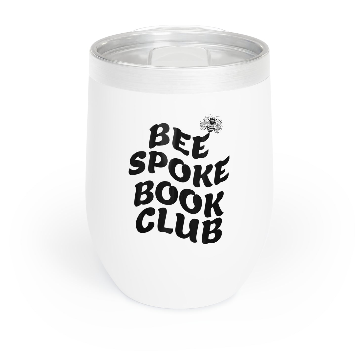 Wine Tumbler (Black/White)